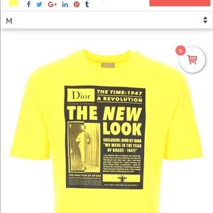 Christian Dior New Look shirt.